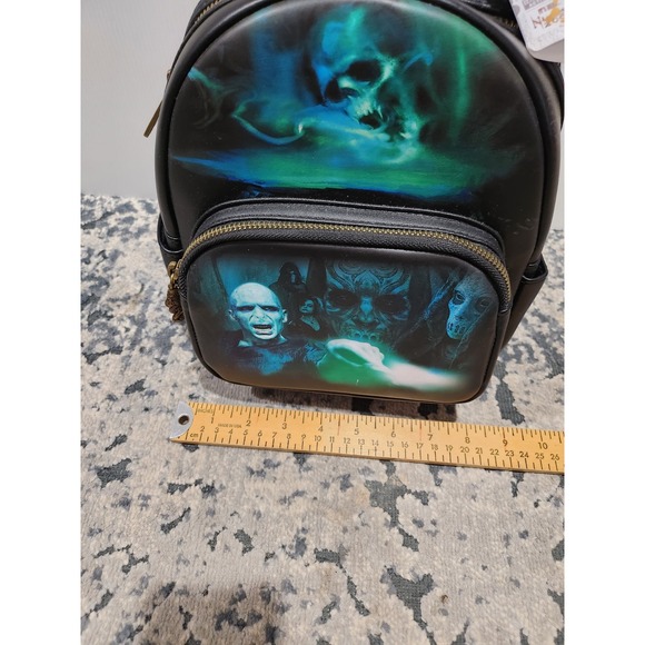 Loungefly Harry Potter Death Eater Lord Voldemort Mini Backpack Dark Mark NWT